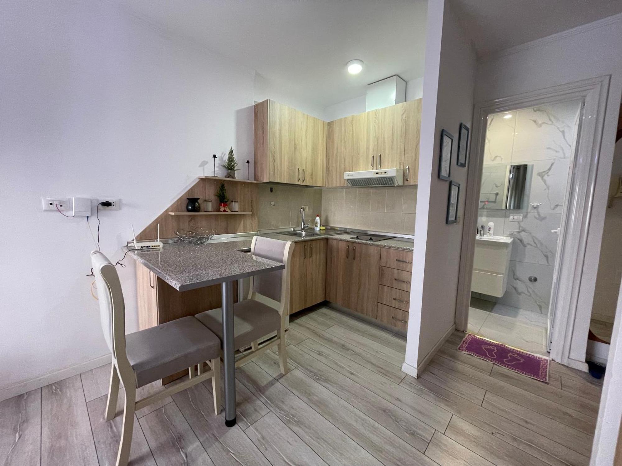 Downtown Modern Studio Apartment 地拉那 外观 照片