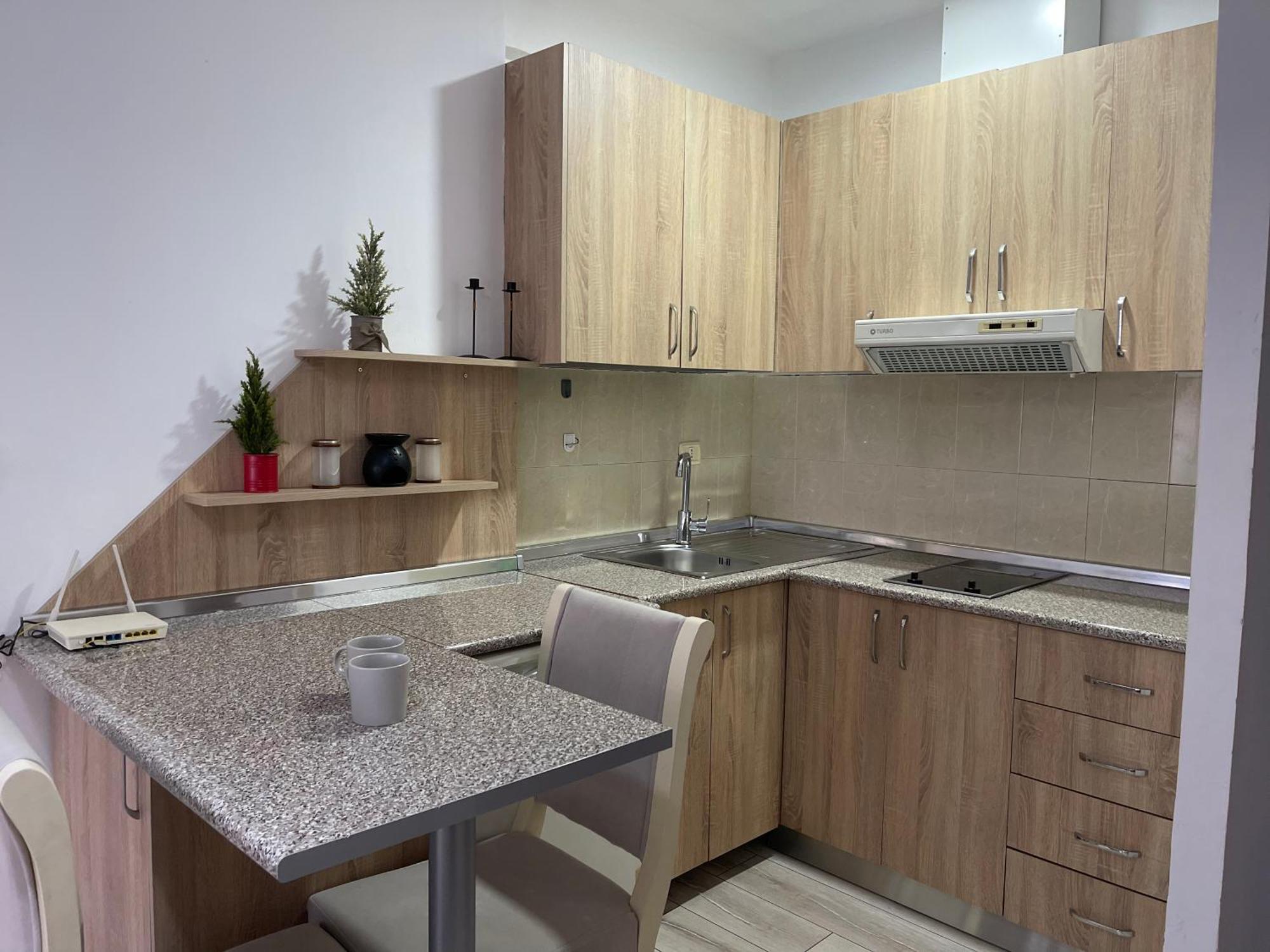 Downtown Modern Studio Apartment 地拉那 外观 照片