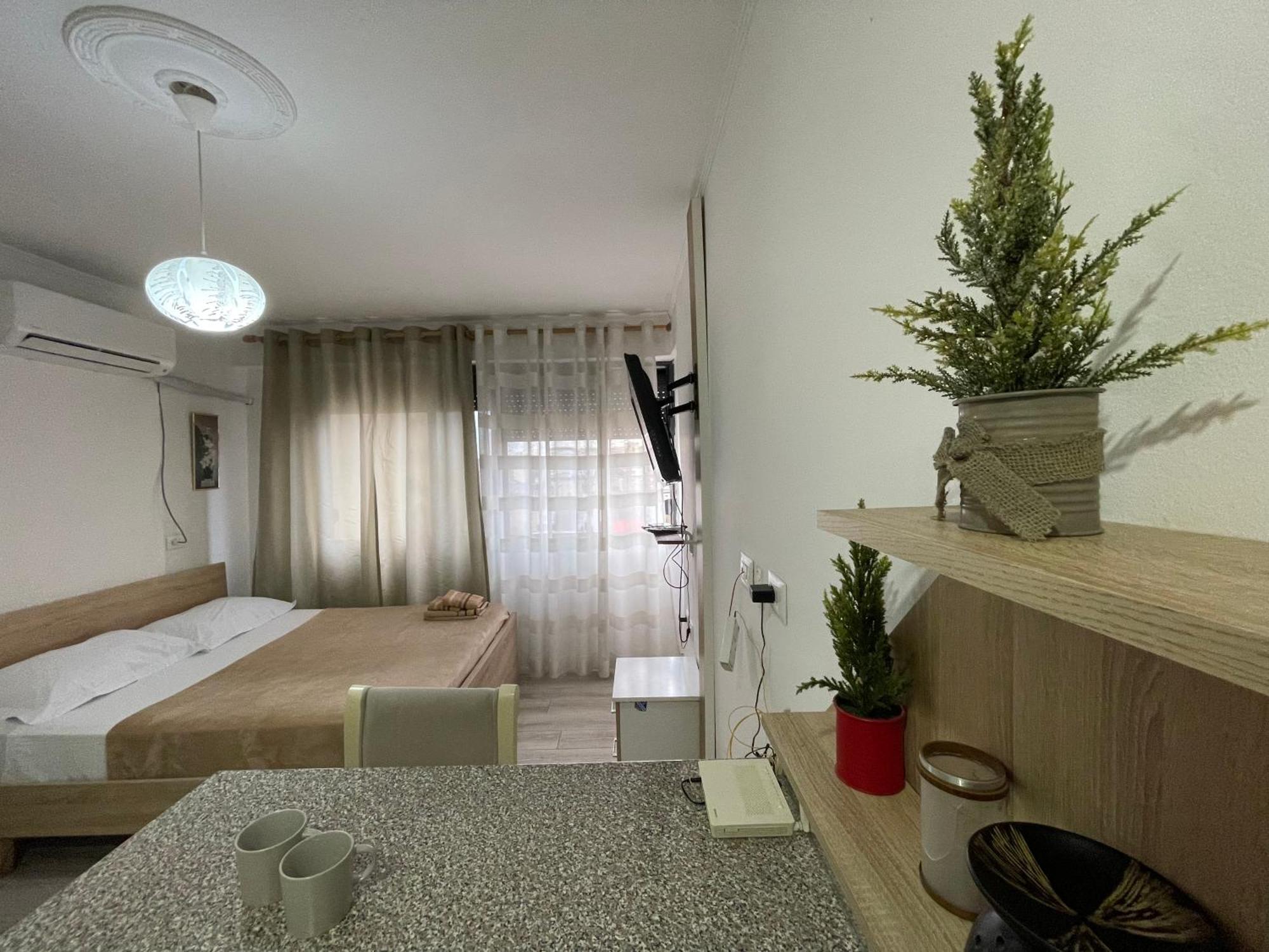 Downtown Modern Studio Apartment 地拉那 外观 照片